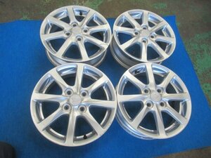 ダイハツ純正 １４インチ アルミホイール 14X4.5J +45 PCD100 4H 4穴 中古