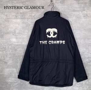 超激レア/完売品★ヒステリックグラマー×CRAMPS★ブルゾン/裏フリース★M