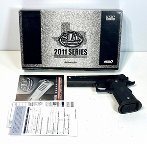 中古ガスガン KSC STI 2011Series Kill House(キルハウス) JASG刻印、部品取り・ジャンク扱い