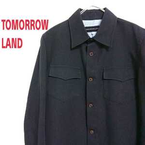 Tomorrow land トゥモローランド 黒色 SHIRT JACKET シャツジャケット Mサイズ