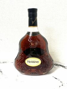 ★未開栓★Hennessy/ヘネシー XO コニャック ブランデー 黒キャップ クリアボトル 700ml B