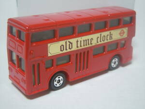 トミカ 外国車シリーズセットNo.3(G-47)単品 F15-1-4 ロンドンバス:LONDON BUS(レッド/モス窓/old time clock 金ラベル)超入手困難品！