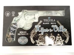 Hijos de Villa Blanco イホス・デ・ビジャ ブランコ リボルバーボトル 200ml 40％ テキーラ tequila ショットグラス付 