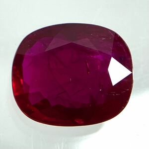 ≪ルビー7.228ct≫n ◎約12.9×11.1mm ルース 裸石 コランダム ruby corundum 宝石 ジュエリー jewerly CC7/CC7 w2 69