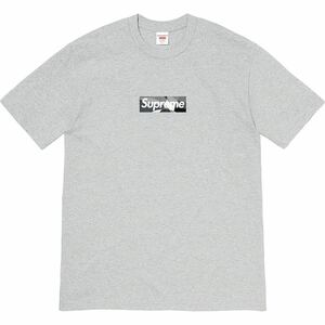 送料無料 M グレー 黒 Supreme emilio pucci box logo Tee grey black 21SS シュプリーム エミリオ プッチ ボックスロゴ Tシャツ 新品