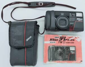 Nikon　フィルムカメラ　TW2D　ニコン　35/70　使用説明書付