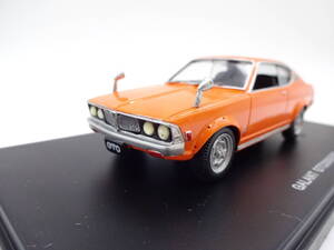 0521-63　1/43　三菱　ギャランGTO2000GSR　オレンジ　Legend of miniature LM-110