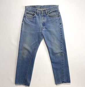 サークルR♪赤耳 80s USA製 Levis 501 オリジナル ビンテージ ヒゲ リーバイス 501 Redline セルビッチ