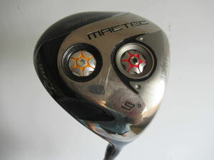 ★MacGregor マグレガー MACTEC ドライバー 1W 9° 純正カーボンシャフト J946　★レア★激安★中古★　★