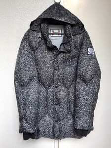 モンクレール ガムブルー MONCLER GAMME BLEU ダウンジャケット 転写プリント C23914237680 /size:1/定価:40万円/メンズ/美品