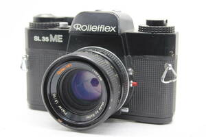 【返品保証】 ローライ Rolleiflex SL35 ME ブラック Rollei-HFT 50mm F1.8 ボディレンズセット s5480