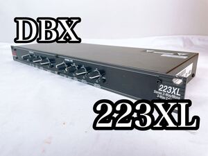 dbx 223XL チャンネルデバイダー クロスオーバー ステレオ2Way モノラル3Way 動作確認済