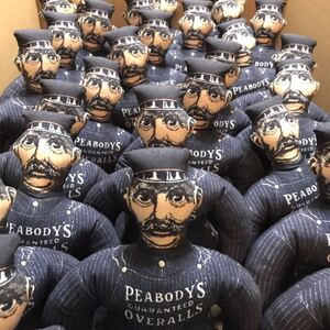 アンティーク ビンテージ PEABODYS OVERALLS ウォバッシュ デニム オーバーオール LEVI