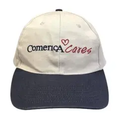 USA ツートンキャップ  CAP 企業キャップ ComericA 刺繍 古着