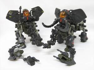 ◆◇【難有品】 TOMY トミー ZOID 旧ゾイド メカ生体ゾイド マンモス 組立済 プラモデル パーツ取り 当時物 計2点 まとめ ジャンク◇◆