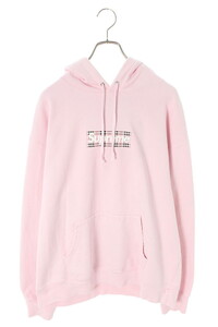 シュプリーム パーカー バーバリー 22SS Burberry Box Logo Hooded Sweatshirt サイズ:L バーバリーボックスロゴパーカー 中古 OM10