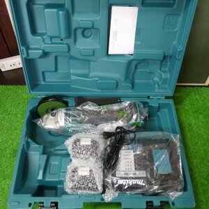 未使用品・保管品 makita マキタ GA404DRGXN 100mm 充電式ディスクグラインダ バッテリ BL1860B 2個 充電器 DC18RF ケース他付き 231020