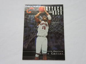 VINCE CARTER　ビンス・カーター　FLEER game time 2000 ラプターズ　希少光沢カード