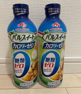 【600g×2本セット】大正製薬 リビタ (Livita) パルスイートカロリーゼロ 液体タイプ 