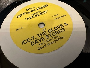 12”★Ice-T,The Glove & Dave Storrs / Reckless / Tebitan Jam / エレクトロ・クラシック！