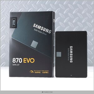 1円～ Samsung 870 EVO 2TB SSD MZ-77E2T0B/IT サムスン SSD 【578】