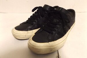 Z10432：CONVERSE（コンバース）ADAM ET ROPE アダムエロペ コラボローカットスニーカー/黒/23.5 