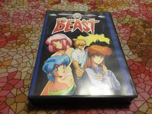 バーディーソフト　BEAST　ビースト　淫獣の館　PC-9801版（5インチFD3枚　パッケージ、ハガキ、説明書。起動確認済）　送料込み