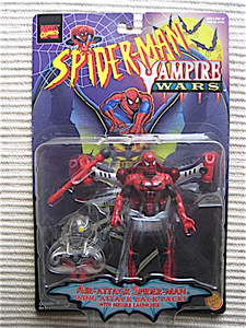 未開封★スパイダーマン VAMPIRE WARS★エアーアタックスパイダーマン★マーベル★TOYBIZ1996