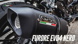 イタリア GPR FURORE EVO4 NERO 公道仕様スリップオン BMW F800GS 2016/2018