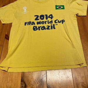 2014FIFA WORLD CUP BRAZIL ブラジル公式Tシャツ