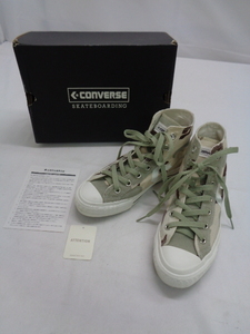 2409【本州のみ送料無料】CONVERSE ALLSTAR 　コンバース　オールスター　レディーススニーカー　1CL667　シェブロン＆スター　迷彩柄