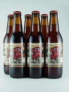 ベアードビール （Baird Beer）レッドローズ アンバーエール (Red Rose Amber Ale) 6本パック (330ml×6)