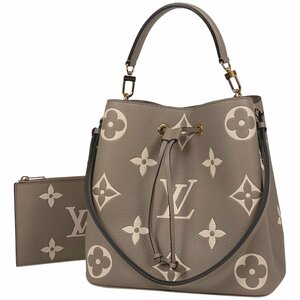 ルイ・ヴィトン Louis Vuitton ネオノエ MM 2WAY ハンドバッグ モノグラムアンプラント トゥルトレール クレーム M45555 レディース 中古