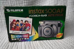 送料無料！新品！即決あり！FUJIFILM instax 500AF インスタントカメラ 富士フィルム 箱に難あり インスタントカメラ 500AF 