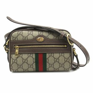 グッチ オフィディア GGスプリームショルダーバッグ ブランドオフ GUCCI PVCコーティングキャンバス ショルダーバッグ GGスプリームキャ