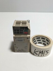 YASKAWA 安川電機 インバータ CIMR-JA2A0001BAA J1000シリーズ 三相 200V 日本製品