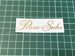 Pensa-Suhr ネックヘッド ロゴ デカール ゴールド #DECAL-PENSASUHR-LOGOG