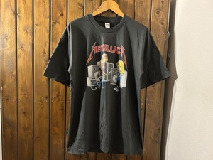 新品★メタリカ　ビーバス・アンド・バットヘッド　ビンテージスタイル　Tシャツ【XL】★ロックバンド/コミック/テレビアニメ/MTV