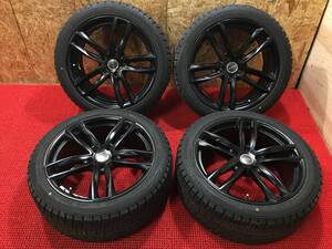 アウディ等に!! EUROTECH 18×8J OFF40 PCD112 5穴 245/40R18 ダンロップ WM02 冬タイヤ 2023年製 売切!!