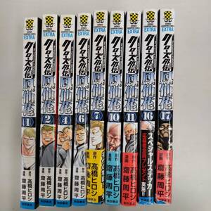 クローズ外伝鳳仙花 まとめ 1~17巻 3,5,8,9,12,13,14,15巻抜け 9冊セット 241029