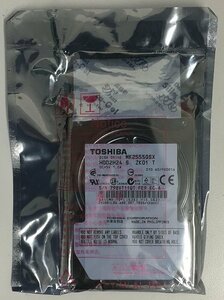 【中古】東芝 MK2555GSX 250GB Serial-ATA 2.5インチ 内蔵用HDD バルク品