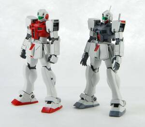 【ジャンク品】MG 1/100 ジム・コマンド（宇宙戦仕様）・ジム（寒冷地仕様）