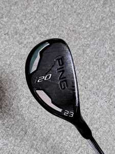 PING ピン ユーティリティ ハードヒッタータイプ i20 23度 長さ　約39インチ重さ　395㌘シャフト　N.S.PRO-HYBRID 100 FLEX-X