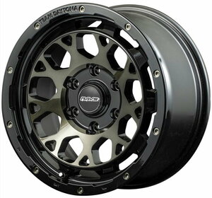 【4本セット在庫有】TEAM DAYTONA M9 BBP 17x8J 6H/139.7+20 RAYS ブラック／ディスククリアスモーク