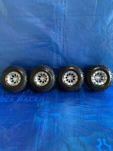 RC4WD製 タミヤ 1/10RCハイラックス ブルーザー（RN36）用 2.2 アルミビードロックホイール+ MICKEY THOMPSON BAJA MTZ 未走行