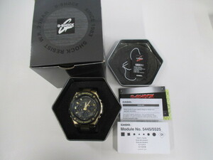  カシオ 腕時計 G-SHOCK GST-S100G-1ADR G-STEEL デジアナ クォーツ メンズ 黒×GD 稼働 激安1円スタート
