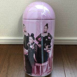 ●期間限定値下！激レア 新品 未開封 安室奈美恵 ファイナリー finally クッキー ビスケット缶 貯金箱 ハンドタオル pink グッズ 小物入れ