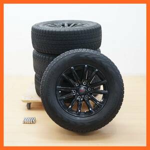 東ハ:【17インチ】タイヤ付ホイール4本セット KYOHO SEIN ザイン 17×7.5J 6穴 / ヨコハマ アイスガード 265/65R17 112Q G075 ★送料無料★