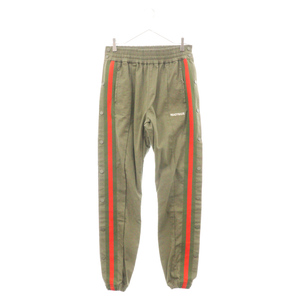 READY MADE レディメイド SIDE SNAP TRACK PANTS サイドスナップ トラックパンツ トラウザー カーキ