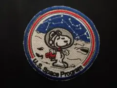 SNOOPY スヌーピー ワッペン Space Program スピマス オメガ